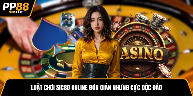 Luật chơi Sicbo online đơn giản nhưng cực độc đáo